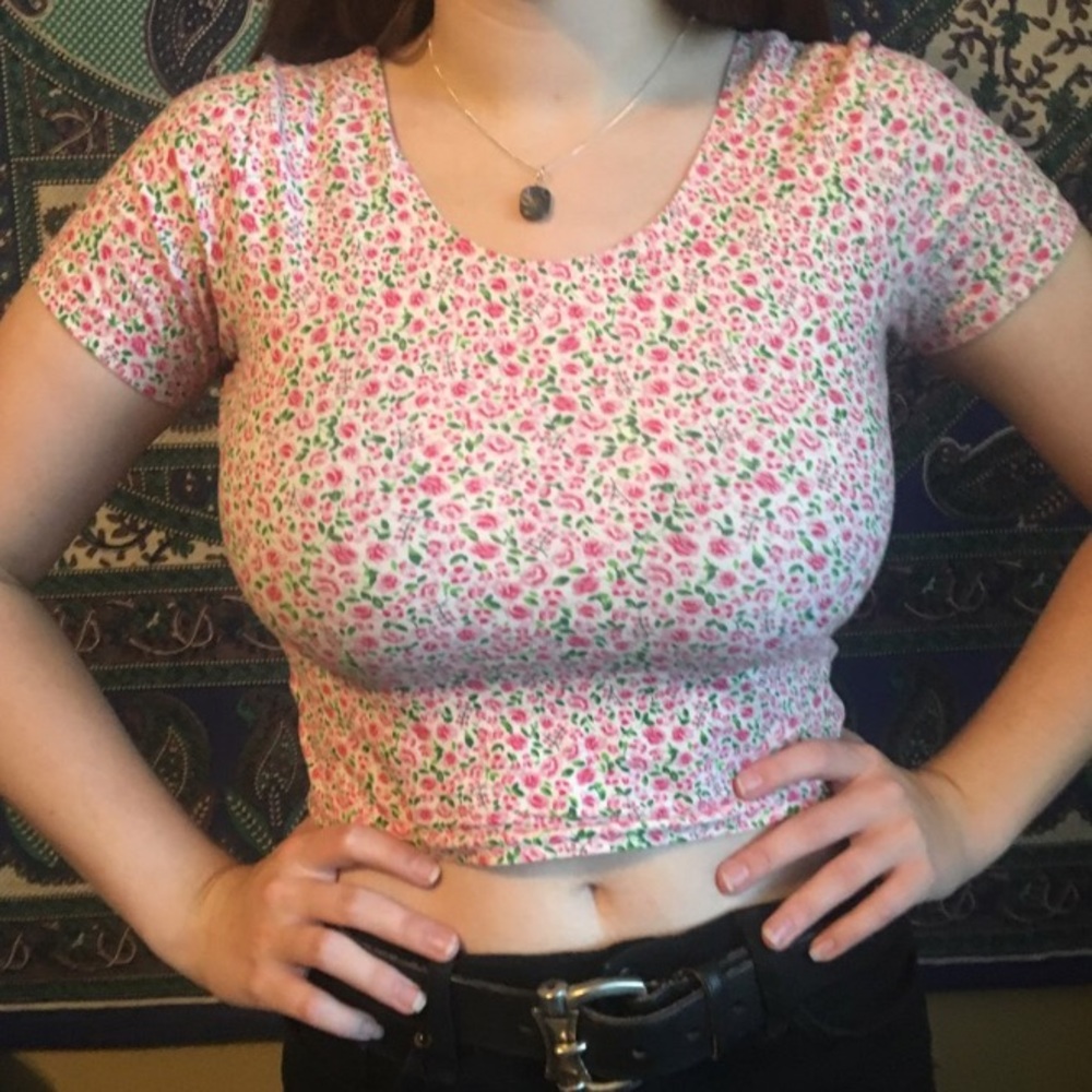 American Apparel floral crop